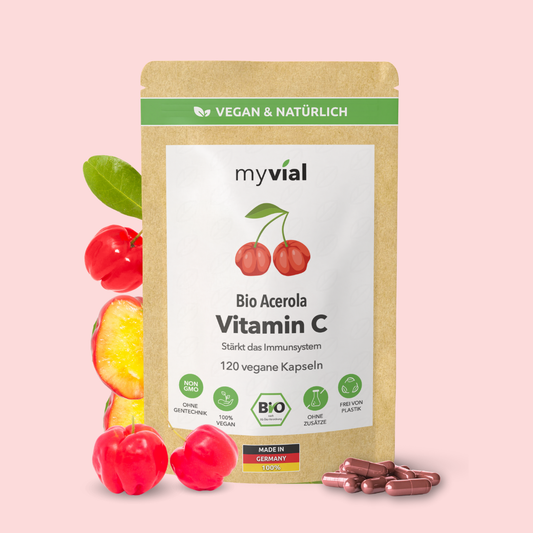 Bio Vitamin C 120 Kapseln: Natürliches Acerola