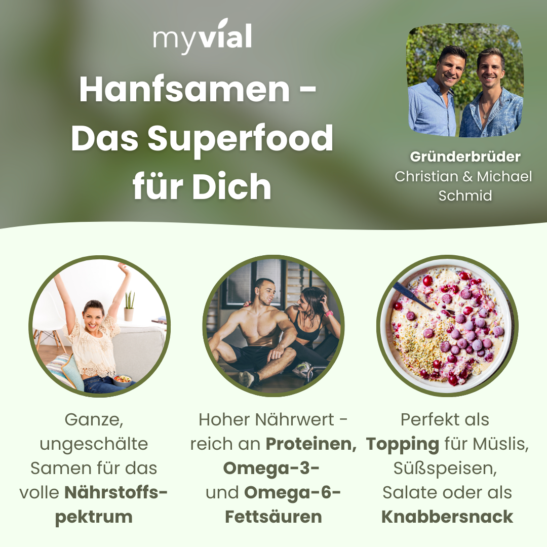 Bio Hanfsamen ungeschält