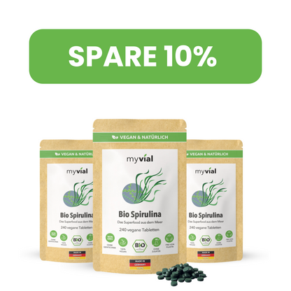 Bio Spirulina Tabletten Presslinge