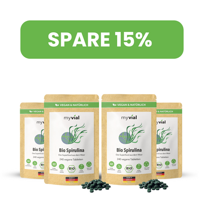 Bio Spirulina Tabletten Presslinge