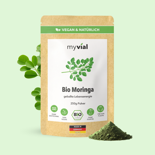 Bio Moringa Pulver 250g (Meerrettichbaum)