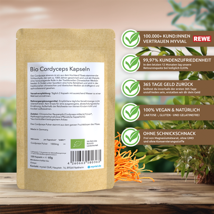 Bio Cordyceps Kapseln