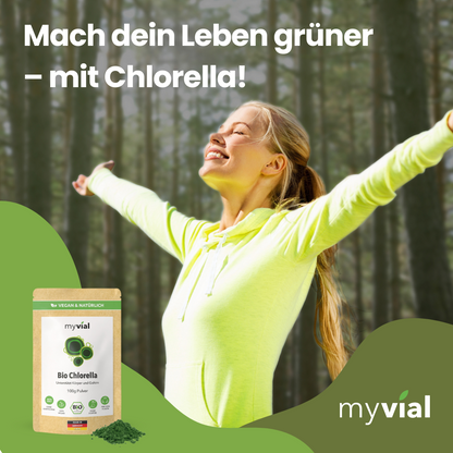 Bio Chlorella Pulver